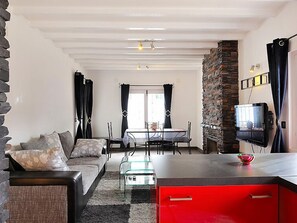 TV, fireplace - La Yaya by Interhome (Moraira)