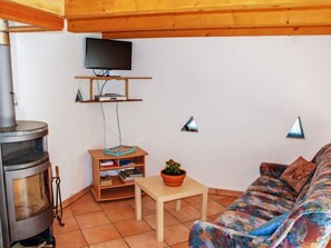 Fernseher, Kamin