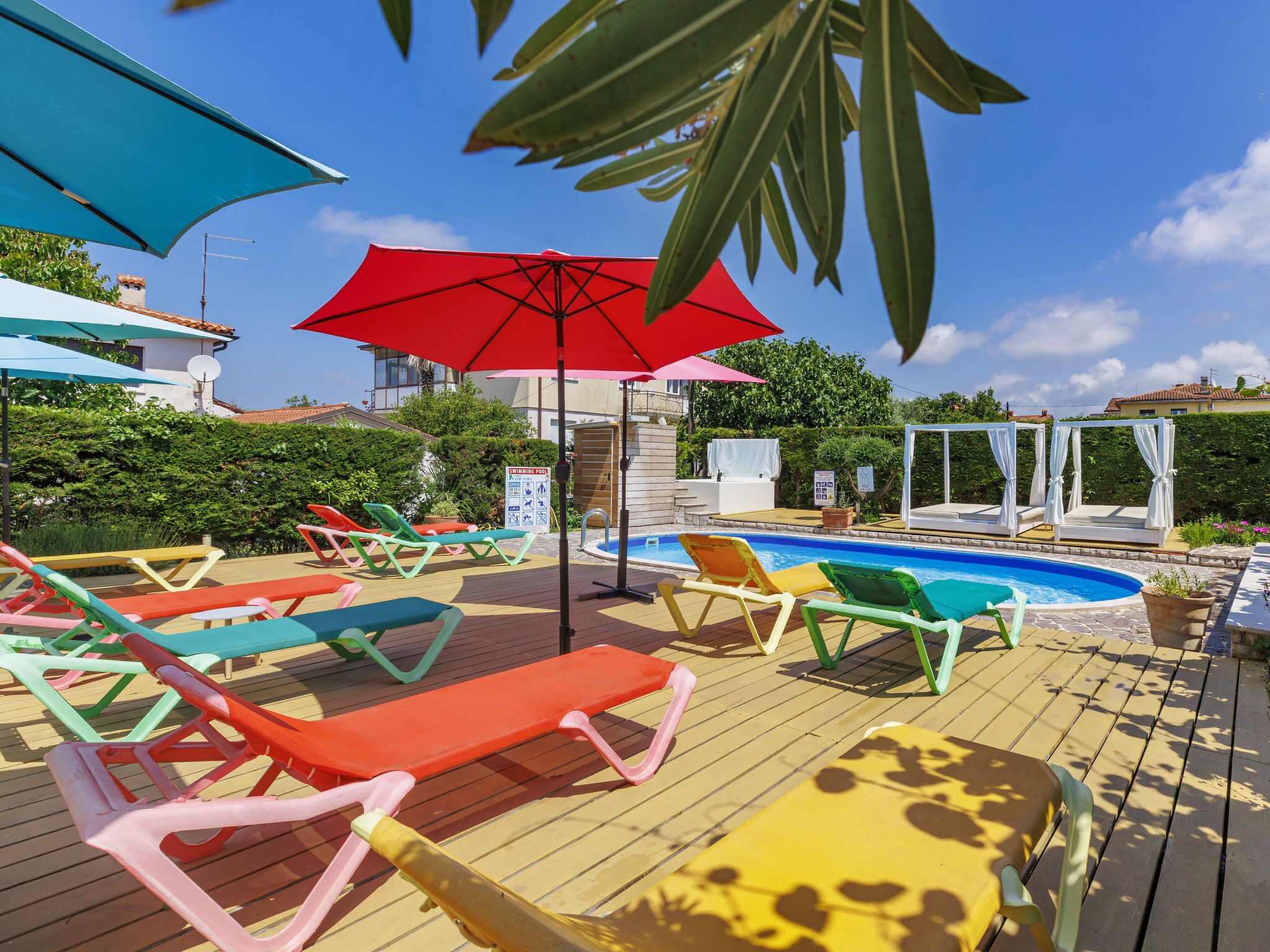 Overnattingsstedets uteområder