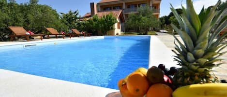 Piscine chauffée