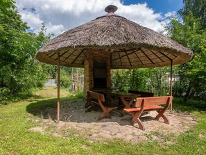 Outdoor dining - Vacation home Perła by Interhome (Trygort)