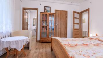 4 soveværelser, strygejern/strygebræt