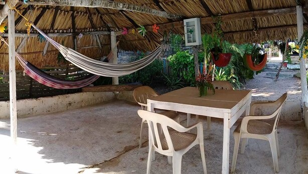 Terrace/patio - Hostal Villa Juliana (Planeta Rica)