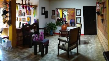 Sala de estar en el lobby