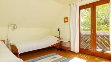 3 chambres, accès Internet
