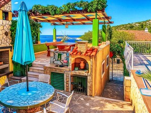Outdoor dining - Vacation home Carmen by Interhome (Rogoznica/Ražanj)