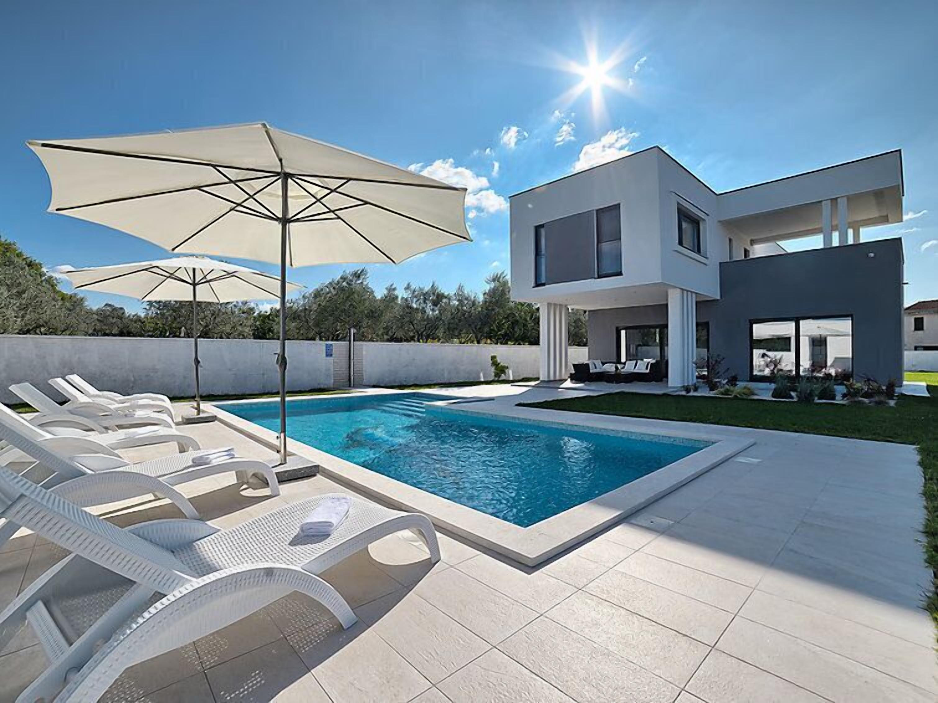 Piscine chauffée