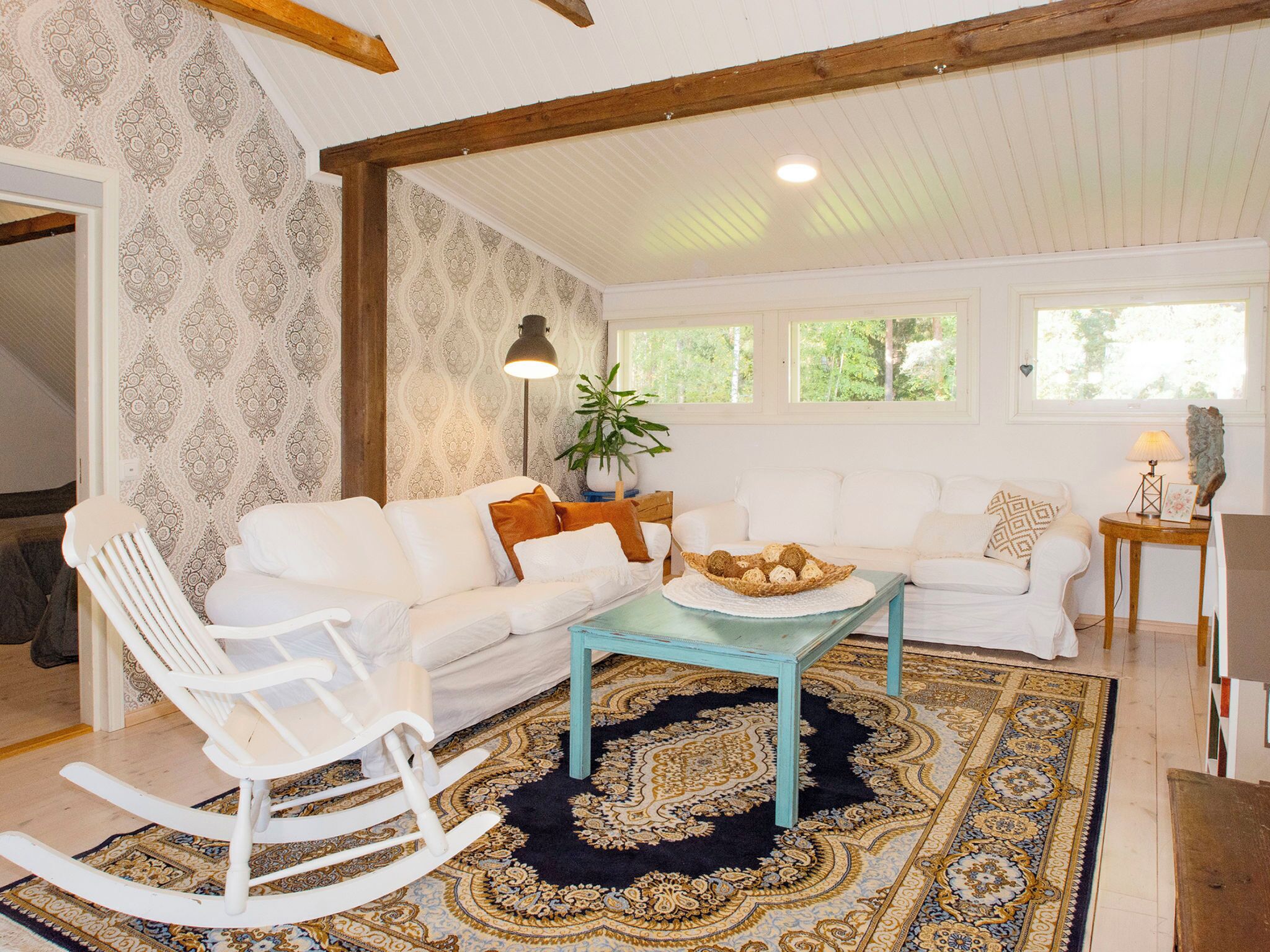 TV, DVD player, stereo