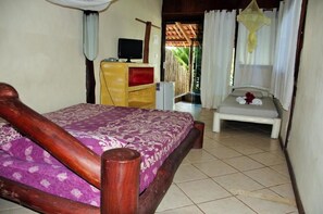 1 bedroom, minibar, iron/ironing board, free WiFi - Pousada Mediterraneo (Maraú)