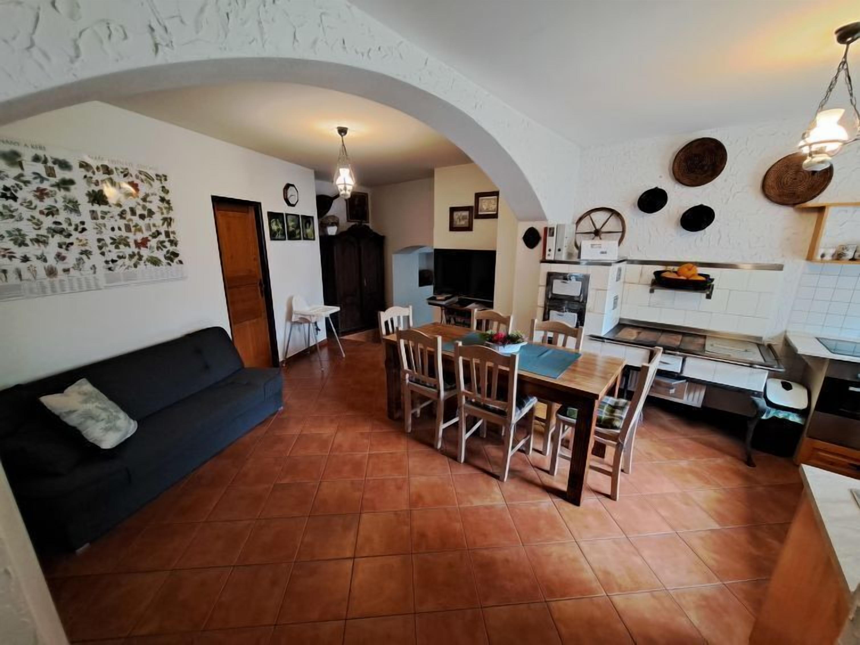 Televisión, chimenea