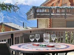 Outdoor dining - Eden Roc 53 by Interhome (Nendaz)