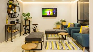 Zona de estar del vestíbulo