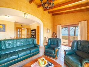 TV, fireplace - Cala Torta Na Lluny by Interhome (Cala Torta)