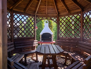 Outdoor dining - Mały dworek by Interhome (Leba)