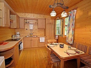Fridge, oven, dishwasher, cookware/dishes/utensils - Haus Ahlfeld by Interhome (Sankt Aegyd am Neuwalde)