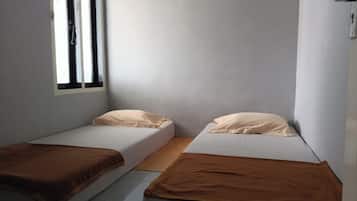 Chambres insonorisées, draps fournis