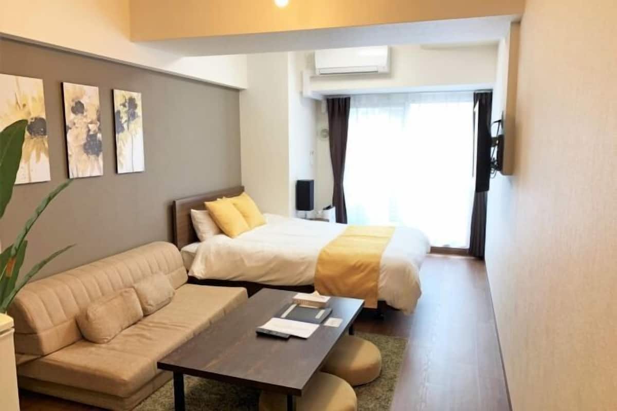 1 bedroom, individually furnished, desk, blackout curtains