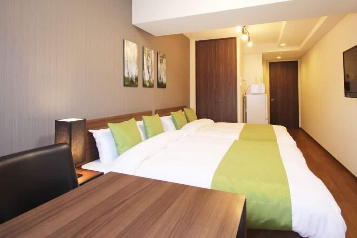 1 bedroom, individually furnished, desk, blackout curtains