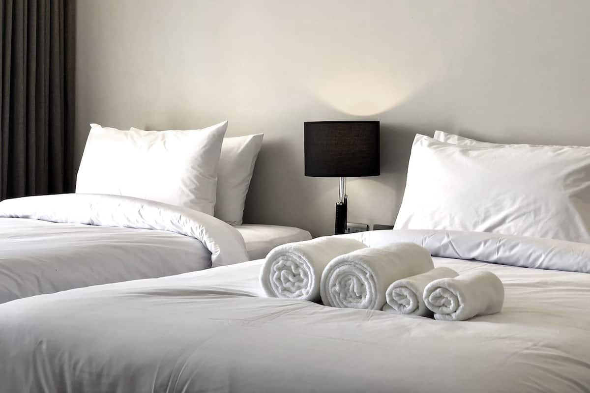 Minibar, blackout drapes, soundproofing, free WiFi