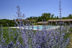 Seasonal outdoor pool, sun loungers - Agriturismo Merigge Wellness & Spa (Montepulciano)
