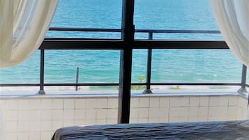 Apartamento superior | 1 quarto, escrivaninha, cortinas blackout, ferros/tábuas de passar roupa