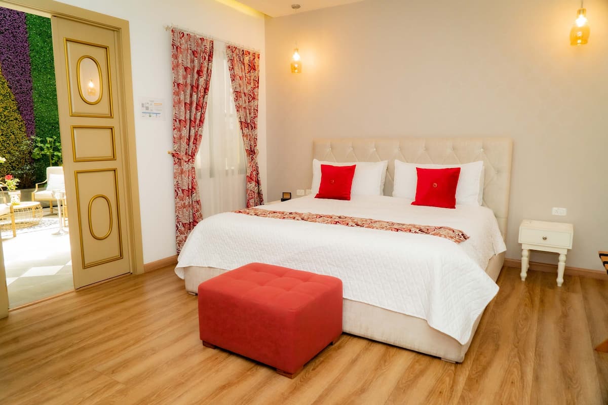 1 habitación, sábanas de algodón egipcio y ropa de cama de alta calidad