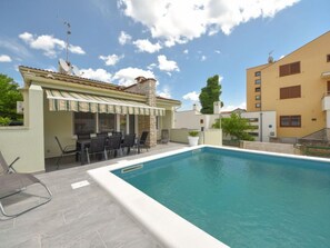 Una piscina climatizada