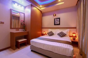 Chambres insonorisées, fer et planche à repasser, Wi-Fi gratuit