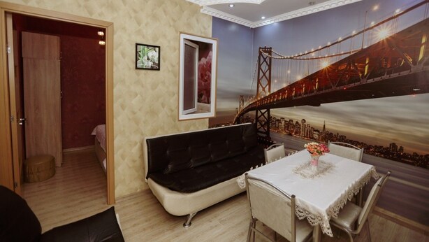 Family Apartment, 1 Bedroom | Living area - Lela Apartments (Tbilisi)