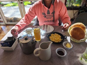 Free daily local cuisine breakfast