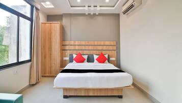 Premium bedding, memory-foam beds, minibar, individually decorated