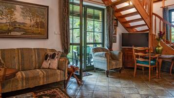 Télévision, cheminée