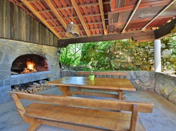 Outdoor dining - Vacation home Zorica by Interhome (Opatija/Mihelici)