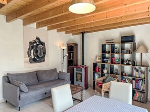 TV, fireplace, DVD player