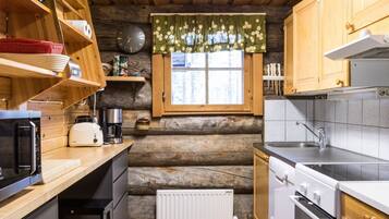 Kühlschrank, Mikrowelle, Geschirrspüler, Hochstuhl