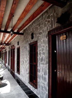 Entrada de la propiedad