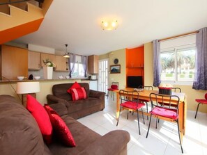 Televisie en een dvd-speler