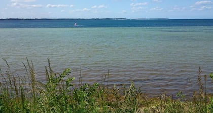 Us Ferienhus with sea view of the Baltic Sea