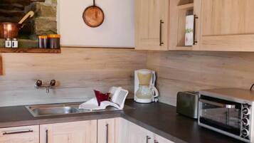 Kühlschrank, Kochgeschirr/Geschirr/Besteck