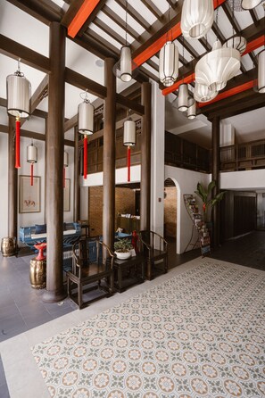 Entrée de l’hébergement