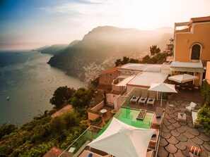 Terrace/patio - Villa Degli Dei - Infinity View (Positano, Fraz. Nocelle)
