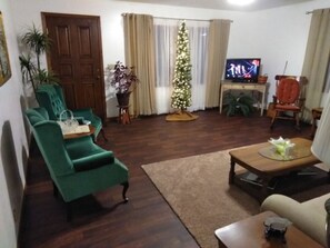 Smart TV, books, music library, video library