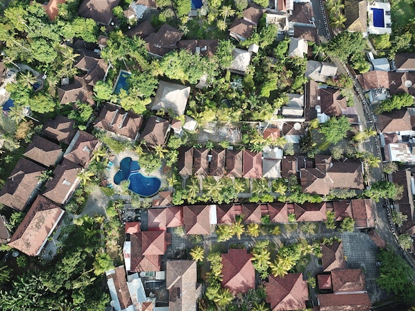 Aerial view - Puri Bali Lovina (Buleleng)