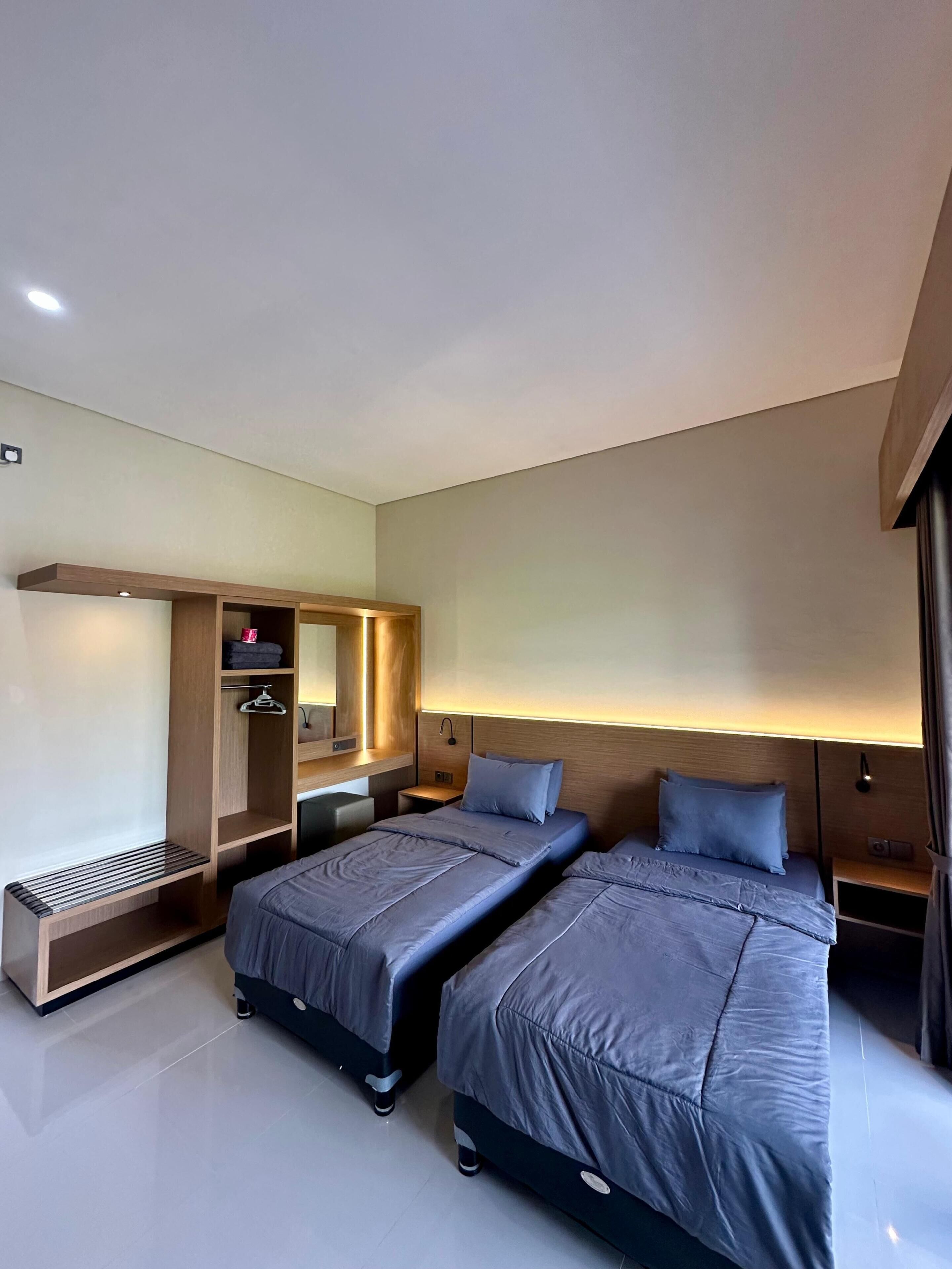 Chambre Deluxe Double ou avec lits jumeaux, vue montagne | Literie hypoallergénique, minibar, bureau, chambres insonorisées