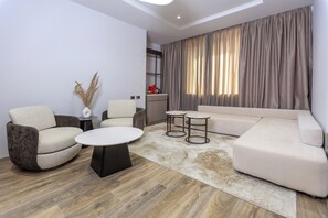 Minibar, in-room safe, desk, blackout drapes