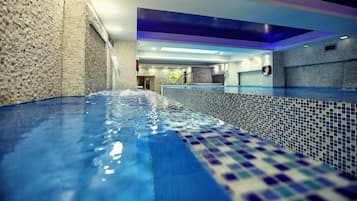 Indoor pool, outdoor pool