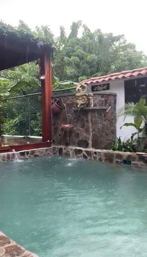 Alberca al aire libre 