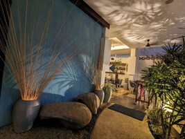 Entrada de la propiedad