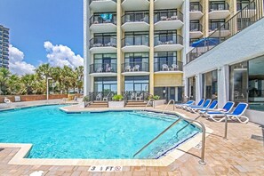 Indoor pool, outdoor pool - One Bedroom Luxury Condo, Myrtle Beach (1753027) (Myrtle Beach)