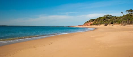 Beach nearby, beach towels